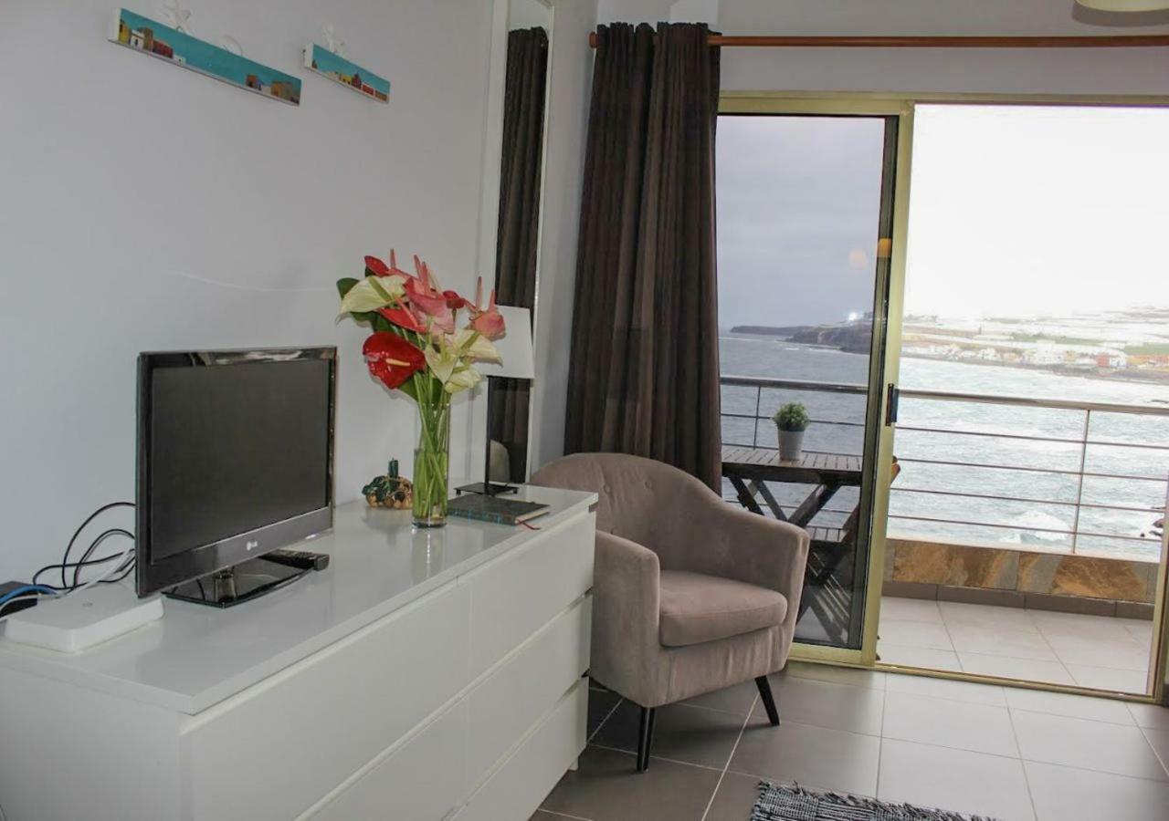 Galdar Gc Vistas Al Mar Villa Eksteriør bilde