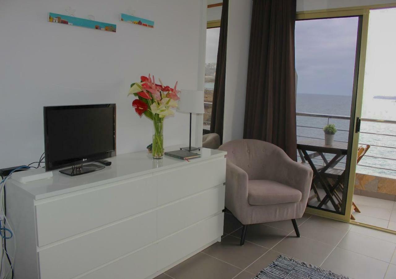 Galdar Gc Vistas Al Mar Villa Eksteriør bilde